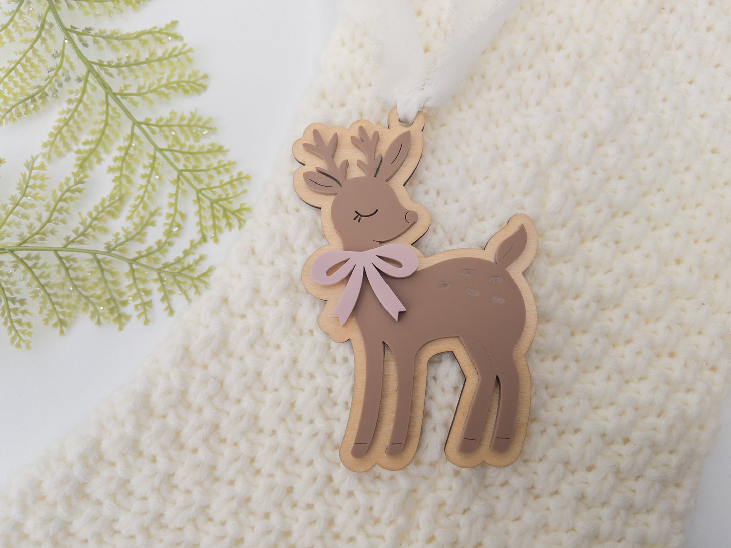 Reindeer Christmas Ornament