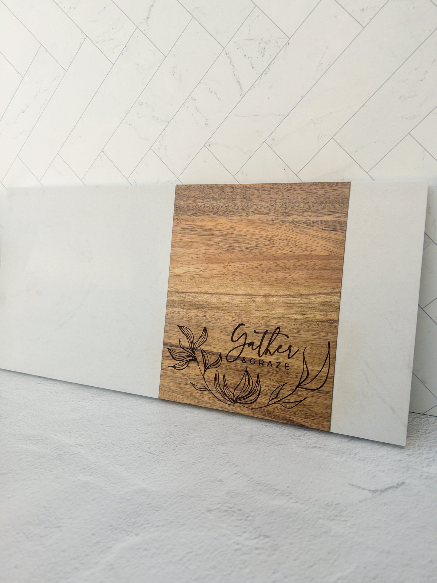 Gather and Graze Marble Board