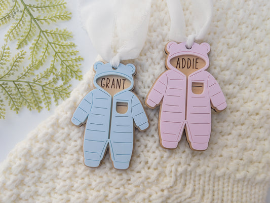 Baby Snowsuit Ornament