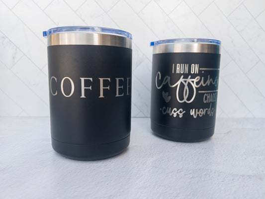 Insulated mug with handle