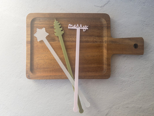 Christmas Swizzle Sticks