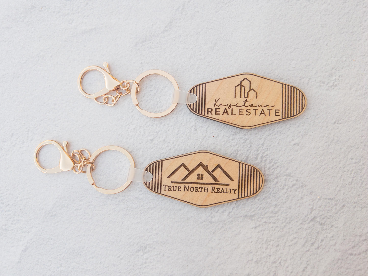 Custom Realtor Keychain with Logo